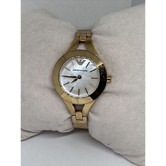Emporio Armani Classic AR-7329 Women's Stainless Steel Analog Dial Watch MP460 - Picture 1 of 12